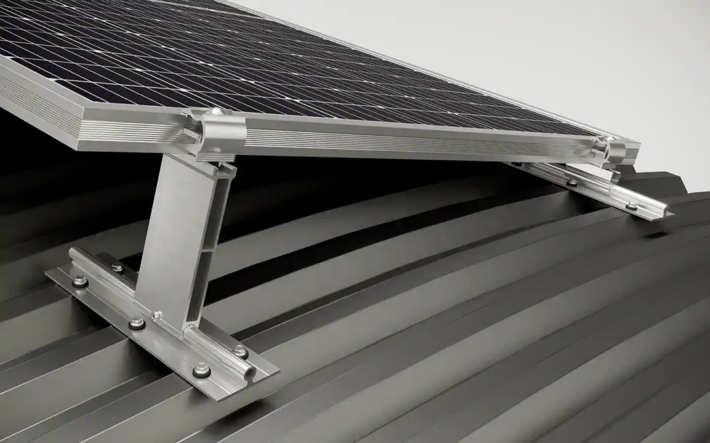 Montaggio pannelli fotovoltaici su tetti a falda